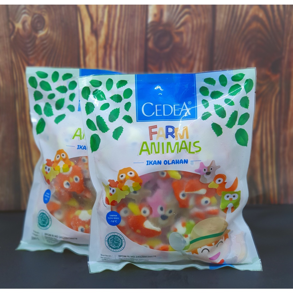 

Cedea Farm Animals Olahan Ikan Kemasan 500gr