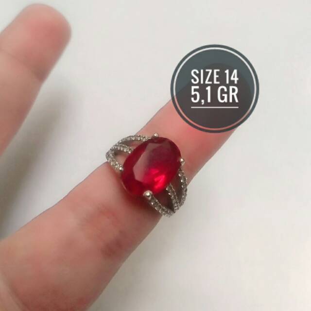 Cincin perak 925 asli ThingSilver 5,1 gram