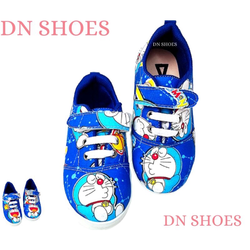 Sneakers Anak Sepatu anak Laki-Laki Perempuan Kucing Dora Navy