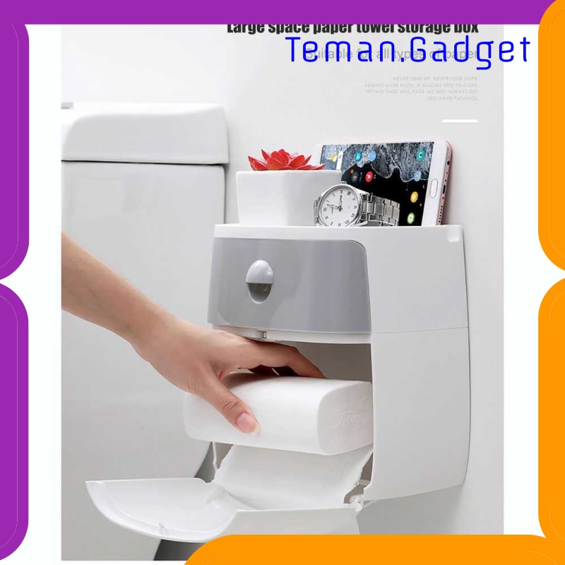 TG-DG2026 BAISPO KOTAK TISU TISSUE STORAGE TOILET PAPER BOX DISPENSER - F2432