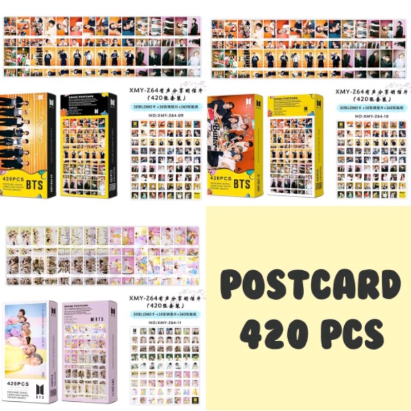 

POSTCARD BLACKPINK 420 PCS FREEBIES