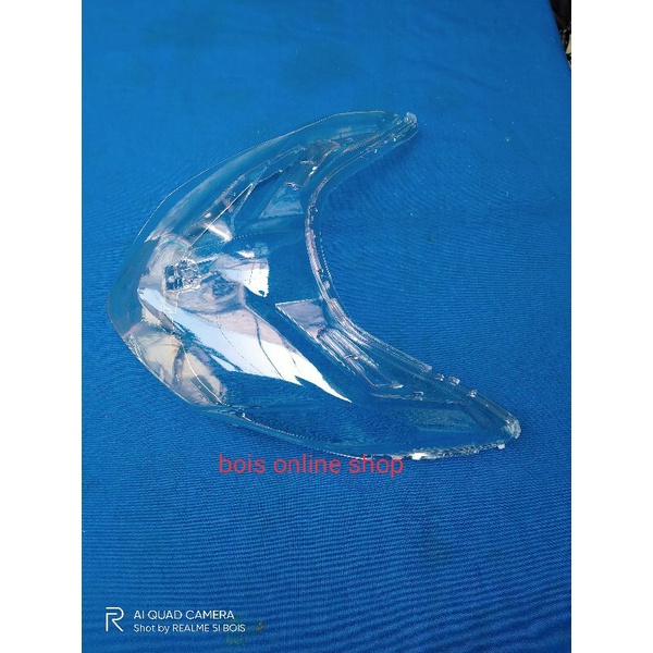 Kaca mika lampu depan xeon karbu xeon lama 115