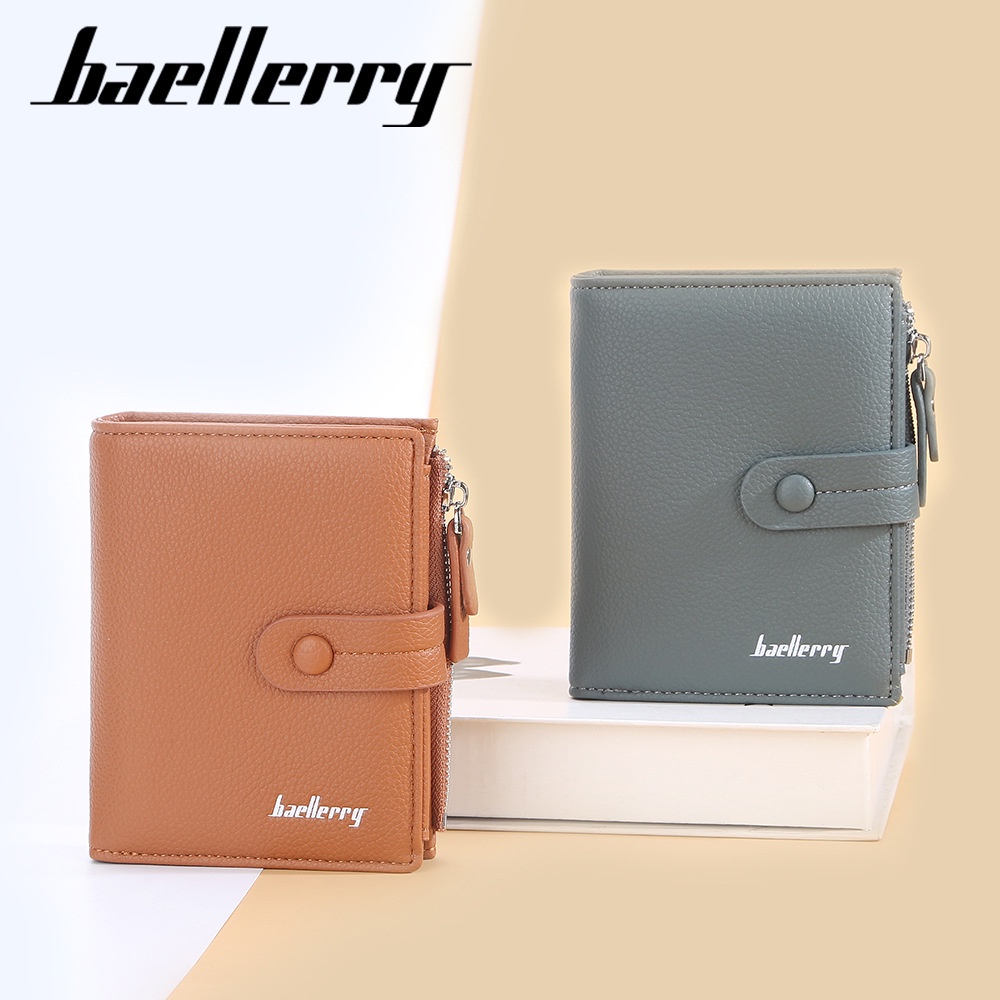 BAELLERRY N3236 Dompet Wanita Kecil Bahan Kulit PU Leather Premium WATCHKITE WKOS