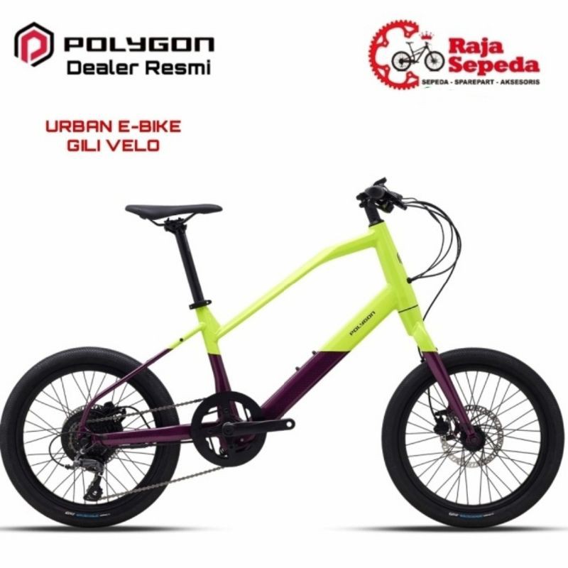 SEPEDA LISTRIK E-BIKE POLYGON GILIVELO 20 INCH