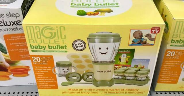 Magic Bullet Food Processor Blender BABY BULLET