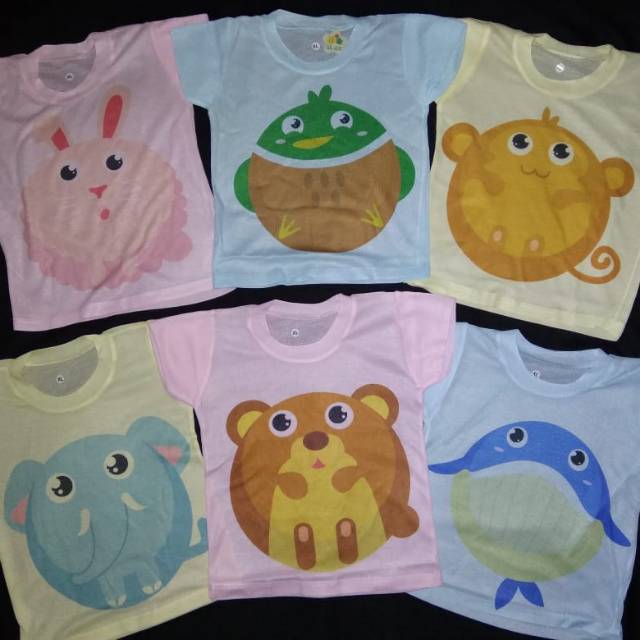 Baju oblong anak per 6 pcs  50
