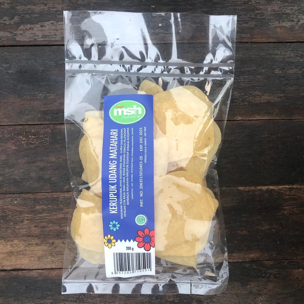 

MSH Kerupuk Udang Matahari 200 g
