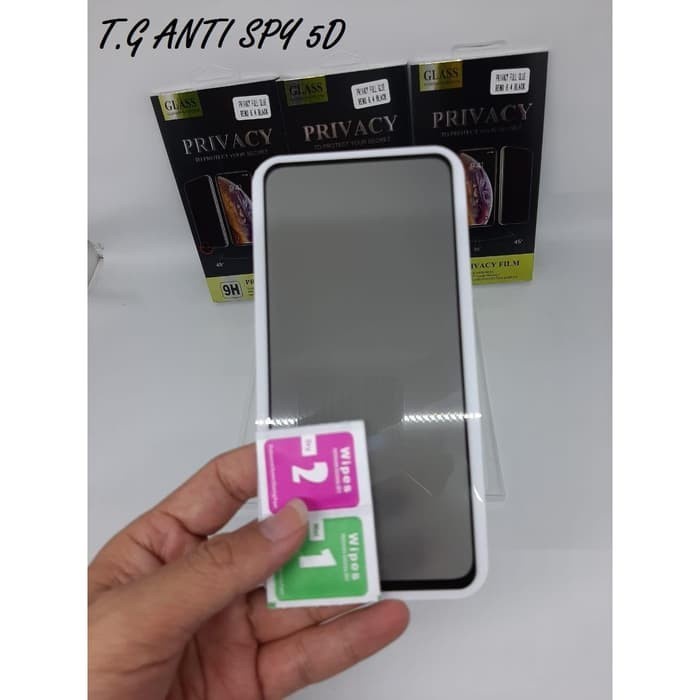 VIVO Y35 2020 ( TEMPERED GLASS ANTI SPY ) Pelindung Layar Handphone