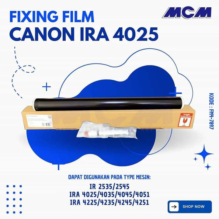 FUSER FIXING FILM IRA4045/4051/4251