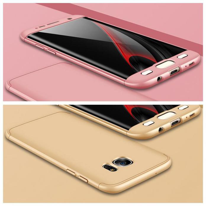 Samsung Galaxy S7 Flat - S7 Edge Full Cover Casing Case Hardcase 360