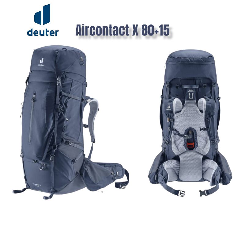 TENDAKI •Tas Deuter Aircontact X 60+15 | 70+15 | 80+15 •Tas Carrier