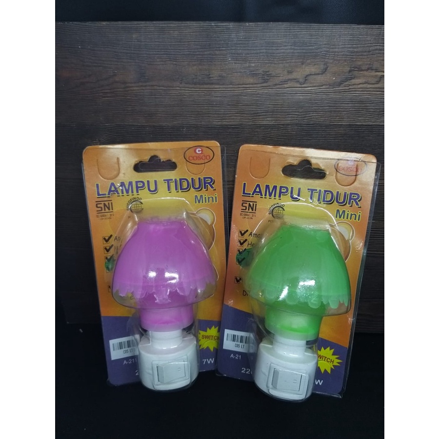 Lampu Tidur Malam Model Jamur Lucu Hias Cantik 5W 5 watt 5watt Warna Random