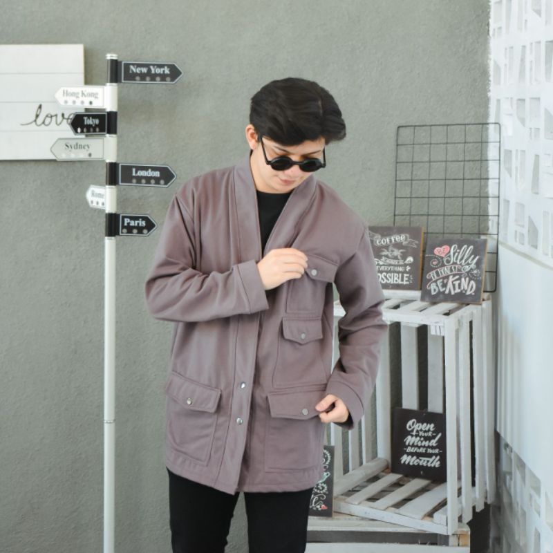 KARDIGAN PRIA HABIBI OUTER