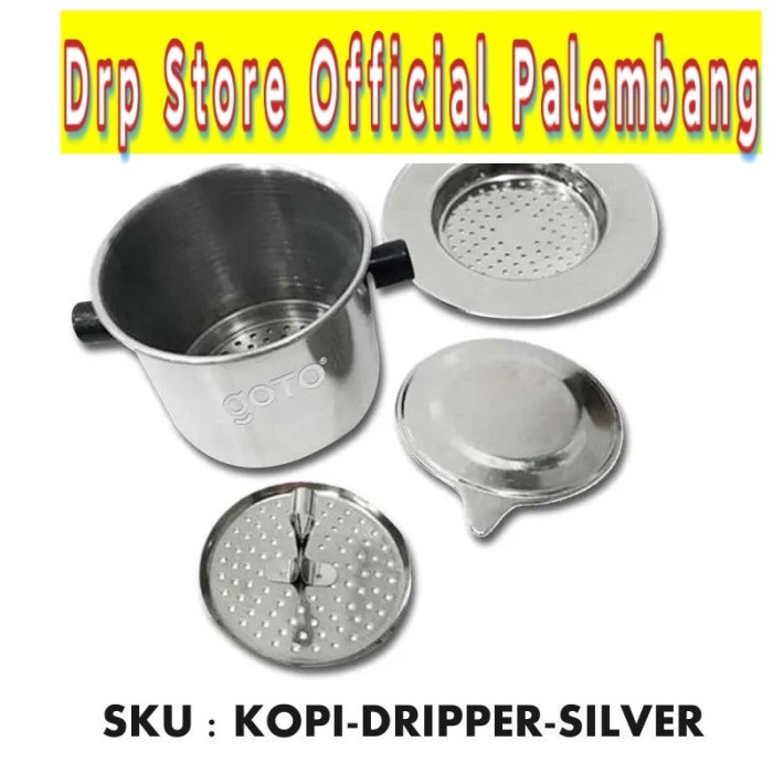 Drip Saringan Longcam Filter Pot Dripper Kopi gelas saring kopi