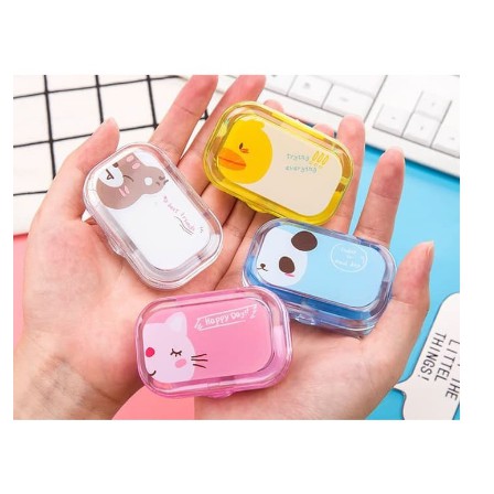 

KOTAK TEMPAT SOFTLENS LUCU MOTIF KARTUN