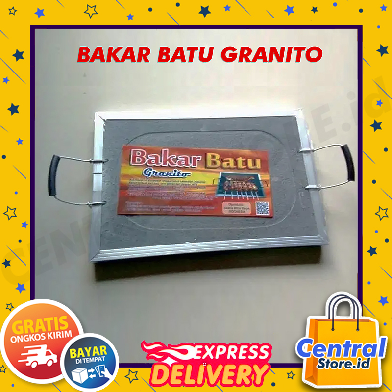 BAKAR BATU GRANITO Panggangan Batu / Alat Panggang Bisa Di Kompor SR