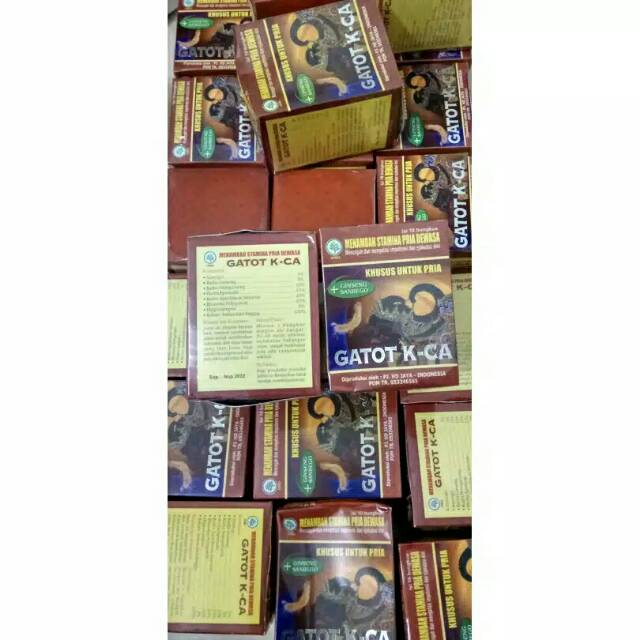 Gatot kaca gatot k-ca jamu kuat