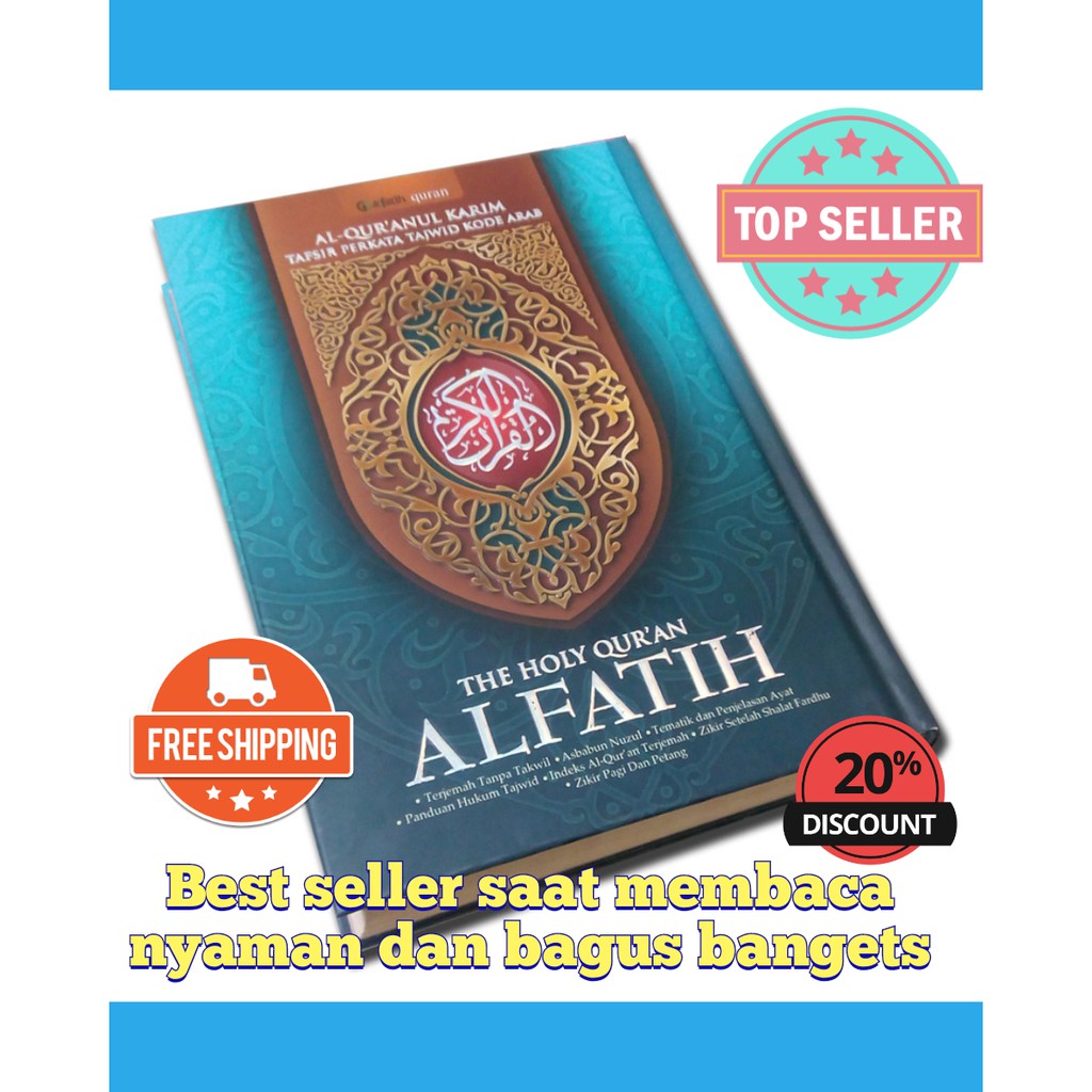 Al Quran Al Fatih A5, Al Quran Mushaf Al Fatih Terjemah Perkata