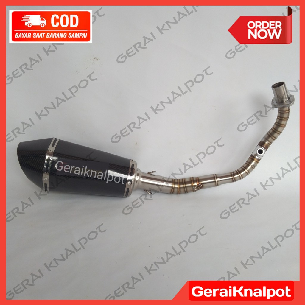 Knalpot Racing Vespa Matik Vespa S125 I-Get, Vespa Lx125 I-Get, Vespa Primavera, Vespa Spirint, GTS