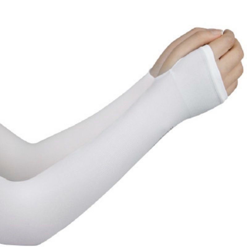 Manset tangan outdoor Korea (Lets Slim)-Putih