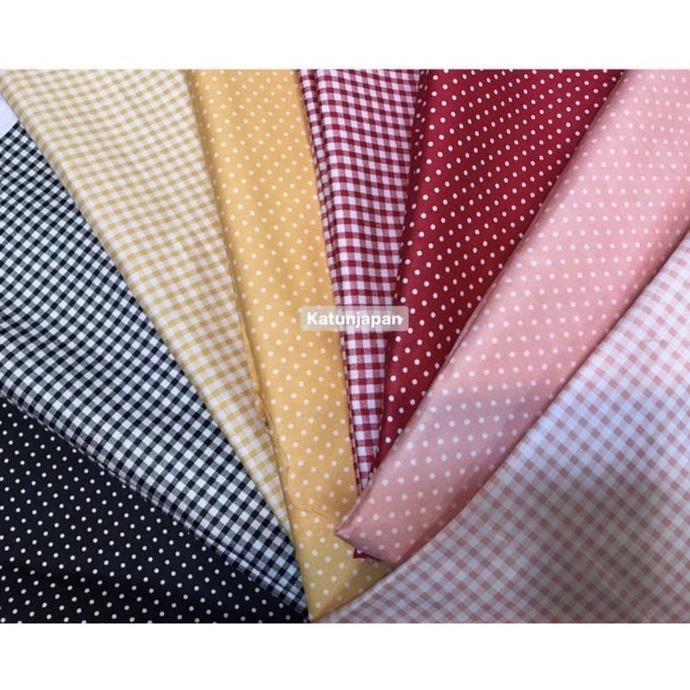 Katun Jepang Tokai Set Mix (Min Pembelian 2X Klik Per Motif/Warna)