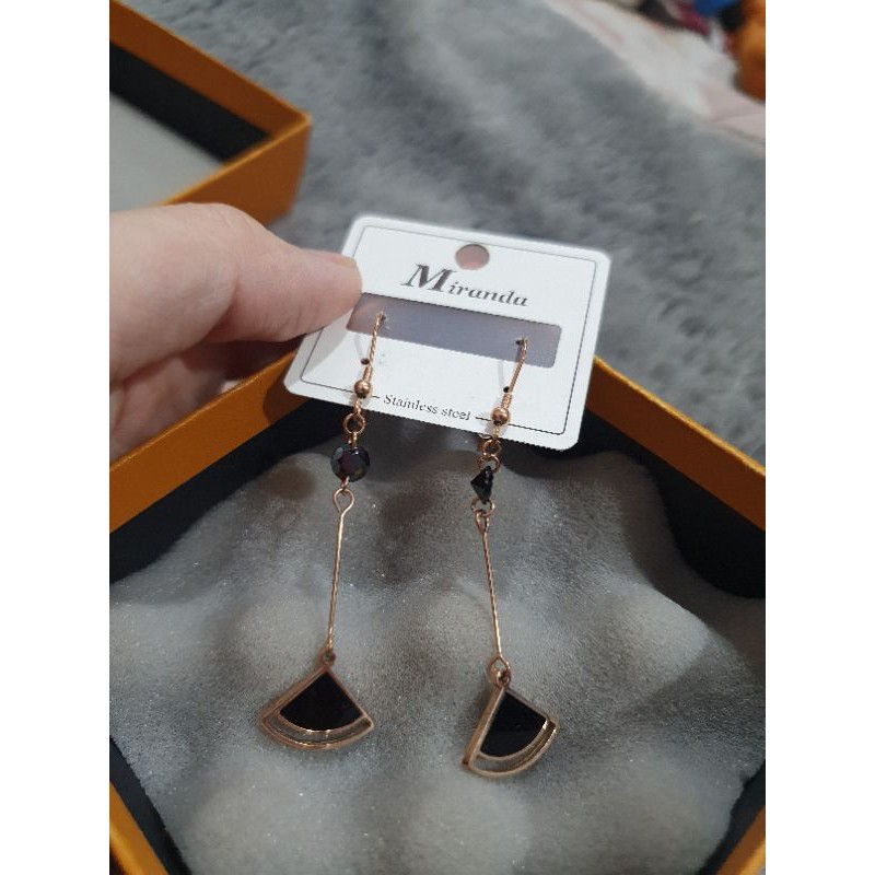 Anting Titanium Earring Stainless steel Premium anti karat