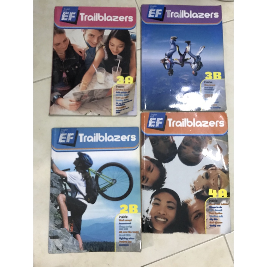 EF TRAILBLAZERS 2B 3A 3B 4A (ENGLISH FIRST)