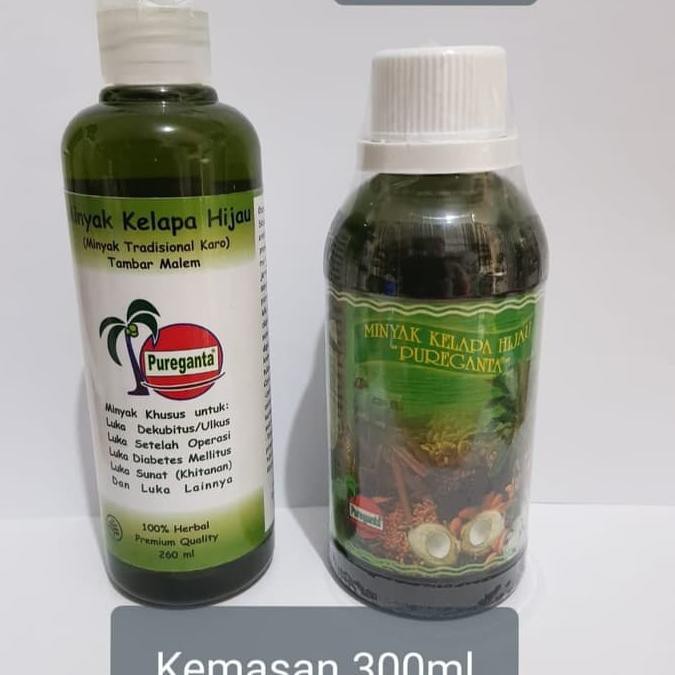 

Pureganta 300 ml ( Minyak kelapa hijau tradisional karo )