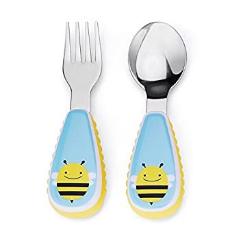 Skip Hop Zootensils Fork &amp; Spoon  - Sendok Garpu