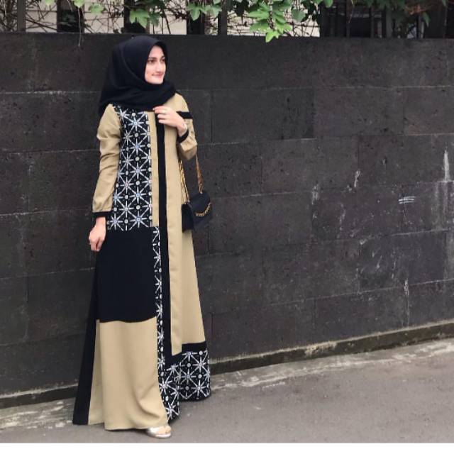 SAFIYAA DRESS JAVINA OFFICIAL - XL