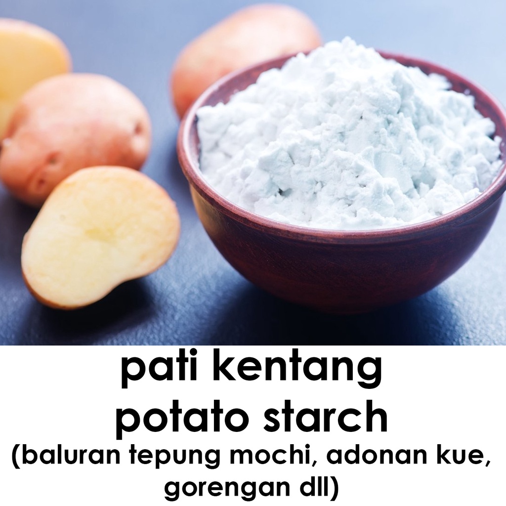 500gr TEPUNG POTATO STARCH (TEPUNG PATI KENTANG)