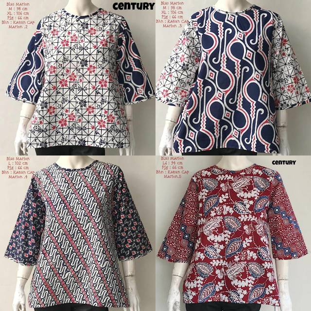 Blouse batik/blouse batik perempuan /batik wanita/batik kerja/batik cap batik tulis/batik solo