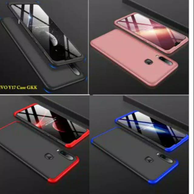 VIVO Y17 Y15 Y12  GKK Full Protection 360 Hard Case