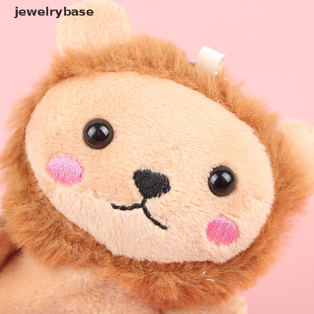 (jewelrybase) 1pc Gantungan Kunci Boneka Singa Kecil Untuk Aksesoris Tas