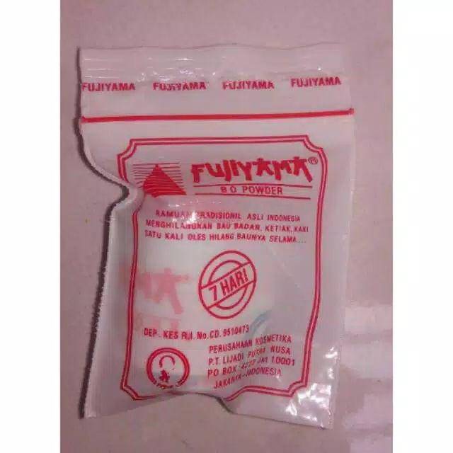 Bedak Fujiyama penghilang bau badan