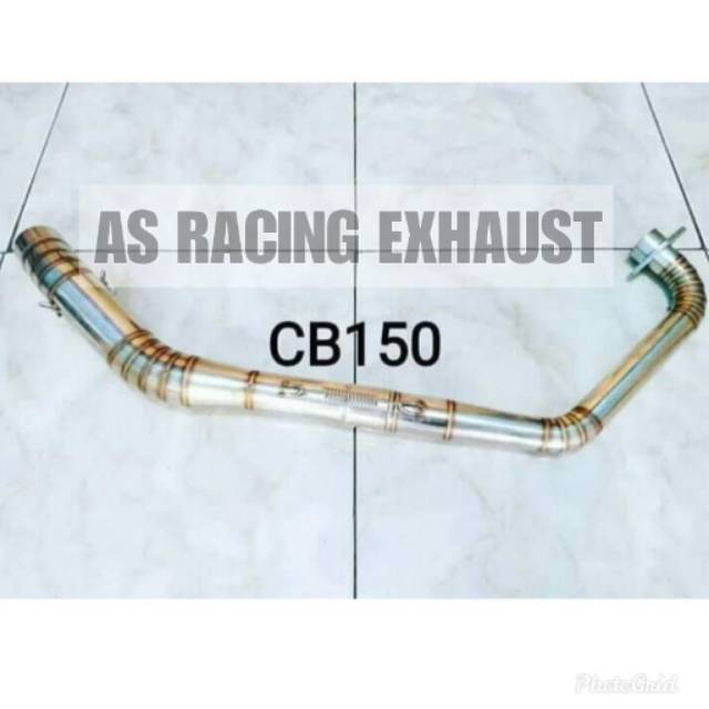 Leher knalpot Honda CB150R new CBR150R facelift Honda sonic150r pipa leher knalpot full cacing