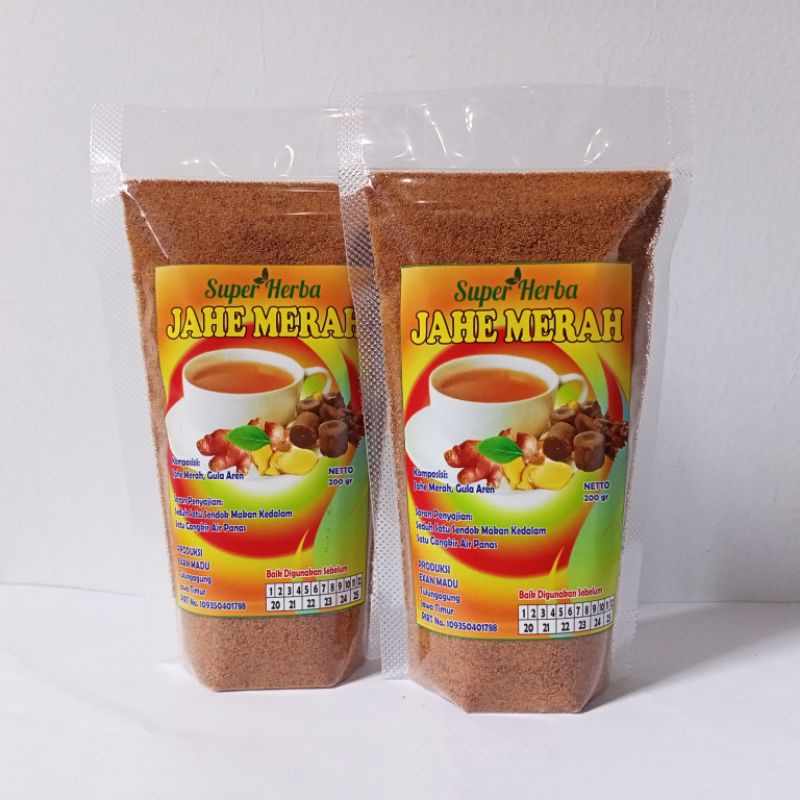 

Jahe Merah Gula Aren Super Pedas