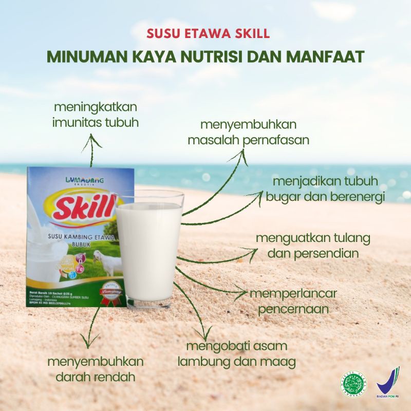 

Susu Bubuk Premium Etawa Ecer Per Sachet 25gr