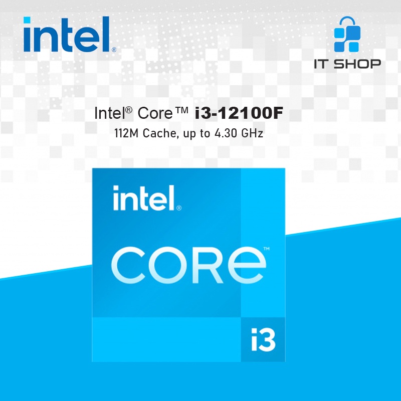 Intel Processor Core i3 12100F - LGA1700