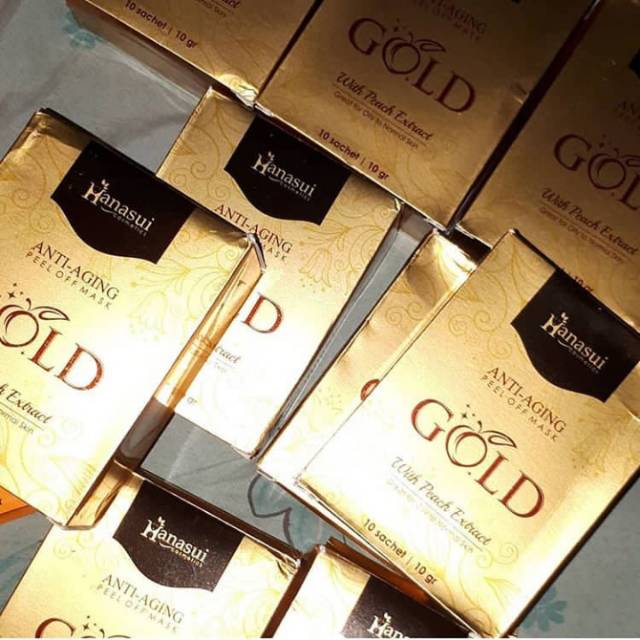 HANASUI MASKER GOLD ANTI AGING