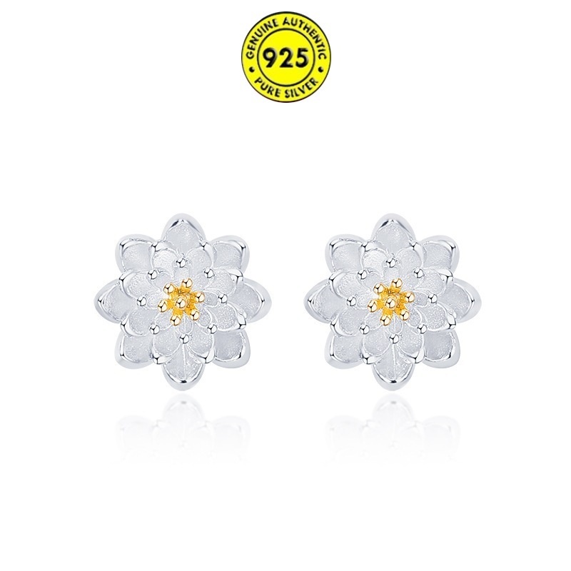 Anting Tusuk Sterling Silver 925 Anti Alergi Untuk Wanita