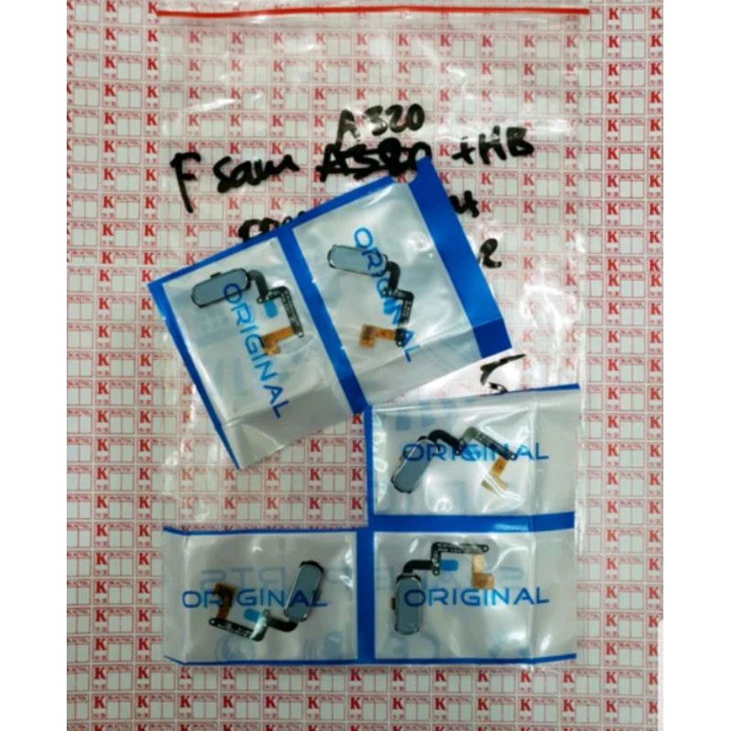 FLEXIBEL FLEXIBLE FLEKSIBEL SAMSUNG GALAXY A320 A520 A720 FINGER PRINT SIDIK JARI ORIGINAL