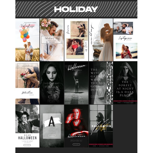 Atomx 1200+ Instagram Stories Big Pack - After Effects Extension