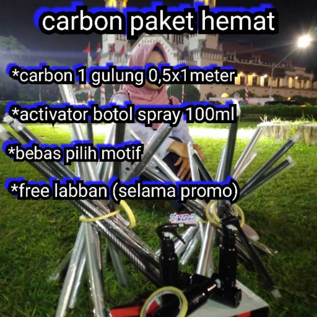 Carbon paket hemat new,carbon celup,carbon wtp