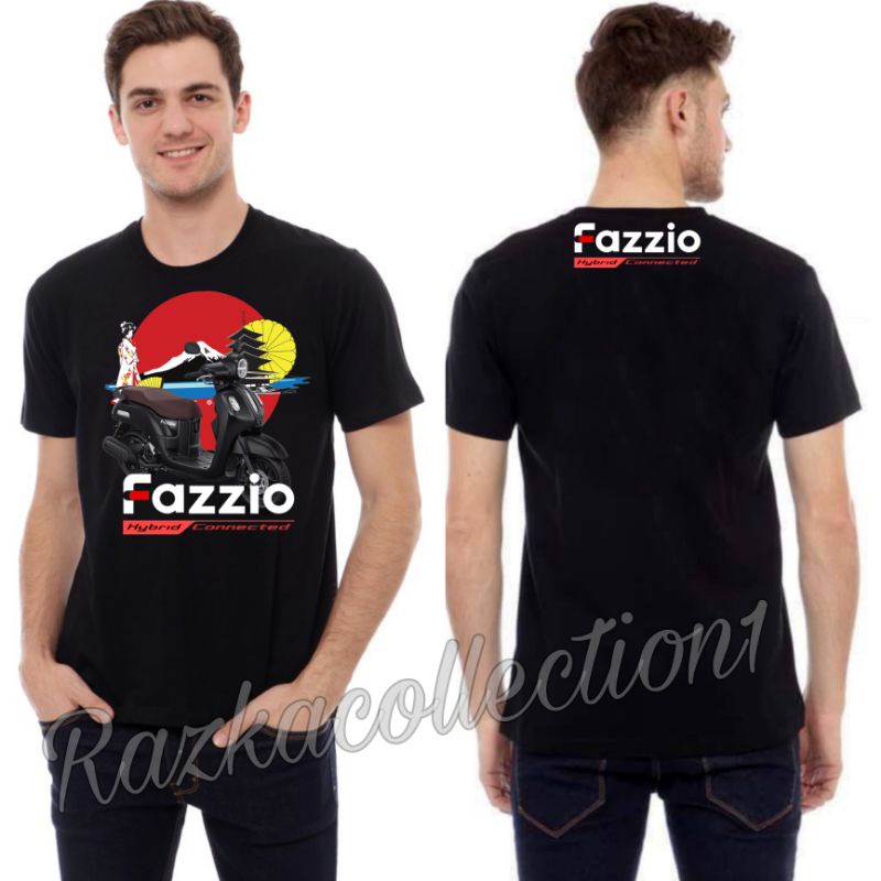 Kaos Yamaha Fazzio / Baju Kaos Fazzio Hybrid Connected