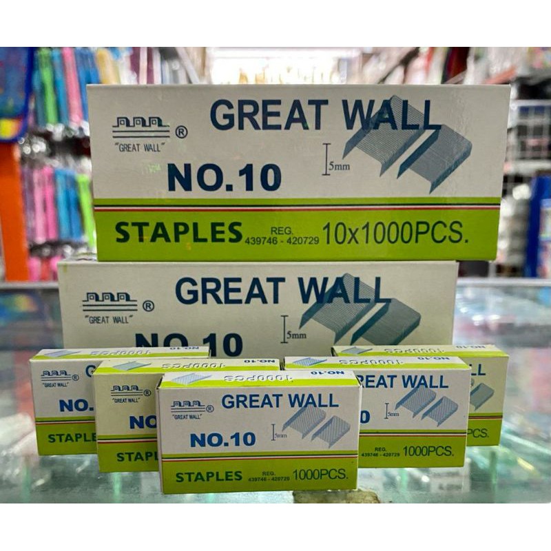 

Isi Staples Kecil No.10& No.3 24/6 Great Wall