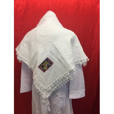 Sorban putih rumbai Dubai