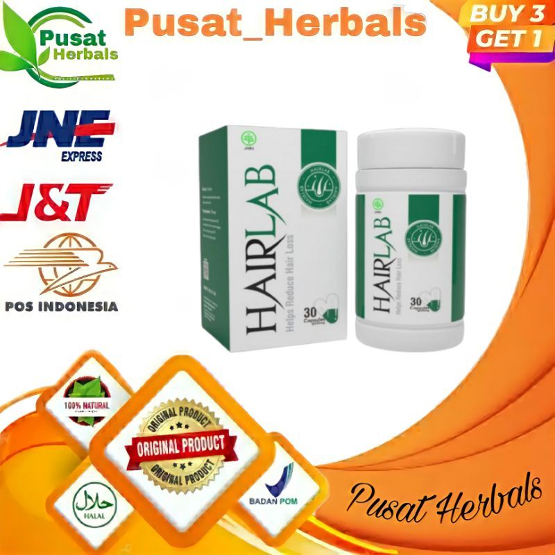 HAIRLAB ASLI ORIGINAL  PENUMBUH RAMBUT DARI DALAM BPOM RI
