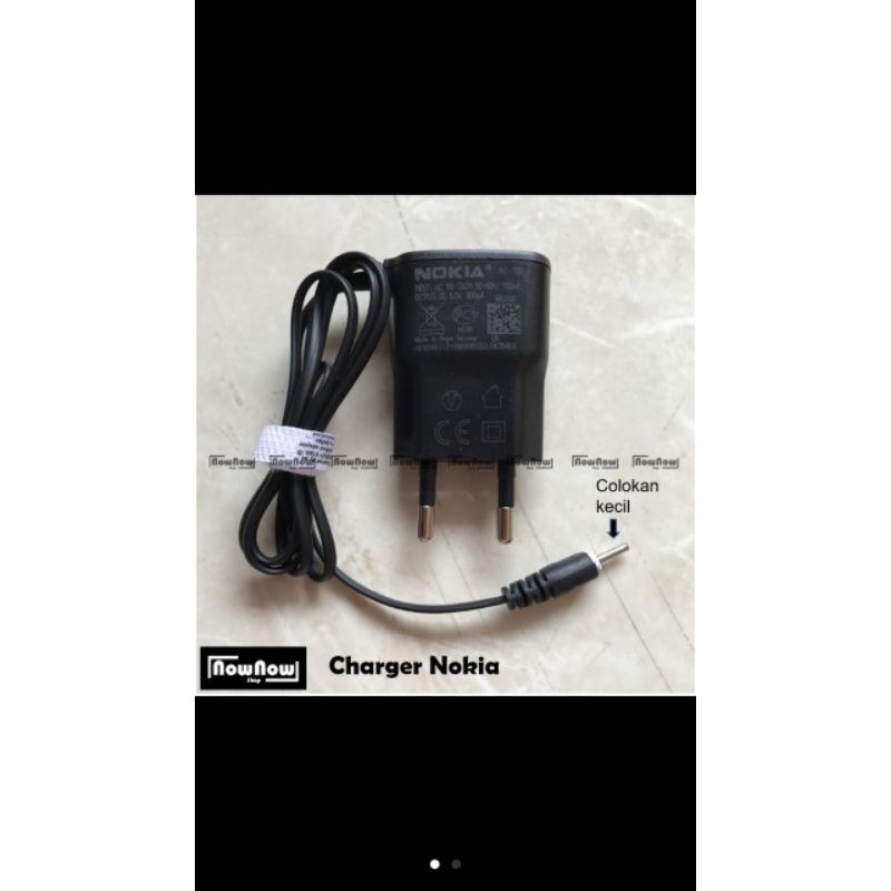 CHARGER NOKIA JADUL/cas casan travel/hp colokan kecil