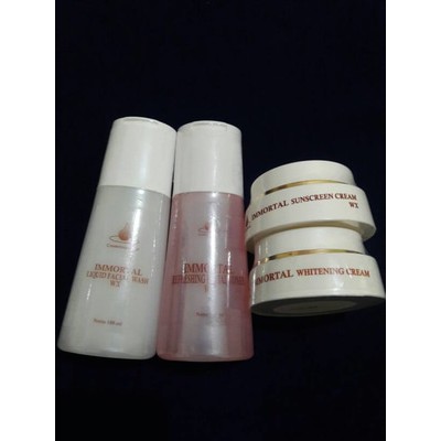 IMMORTAL PAKET WX WHITENING ISI 4 BPOM  - PAKET PEMUTIH IMMORTAL